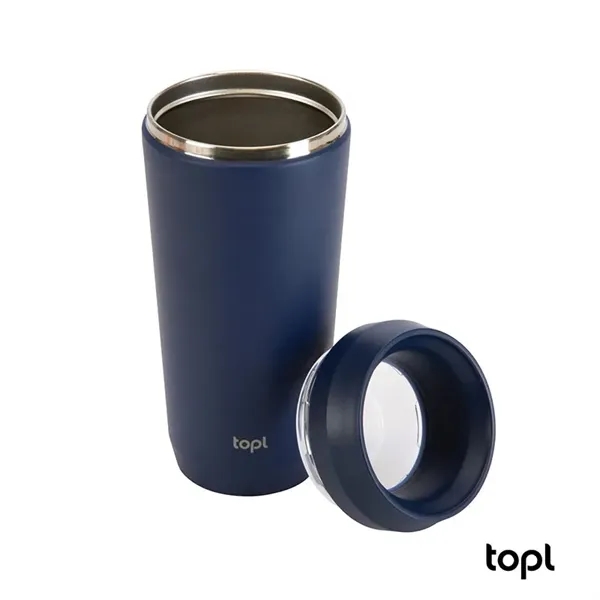 TOPL® 16 oz. Double Wall, Recycled Stainless Steel 360deg...... from ASI 67866 Logomark/Valumark