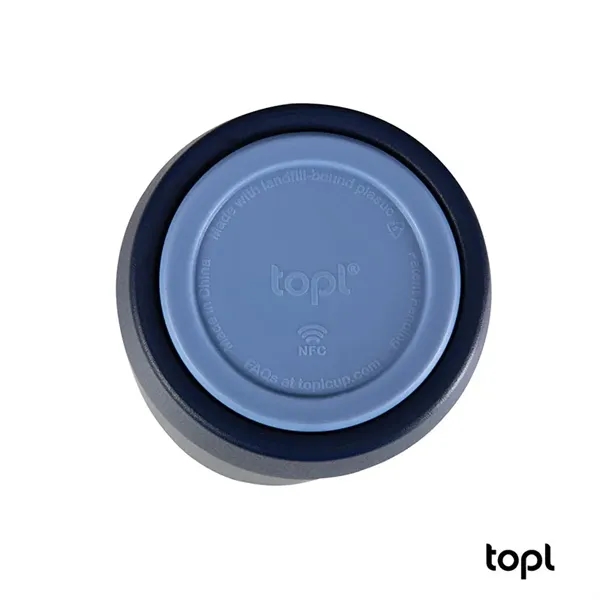 TOPL® 16 oz. Double Wall, Recycled Stainless Steel 360deg...... from ASI 67866 Logomark/Valumark