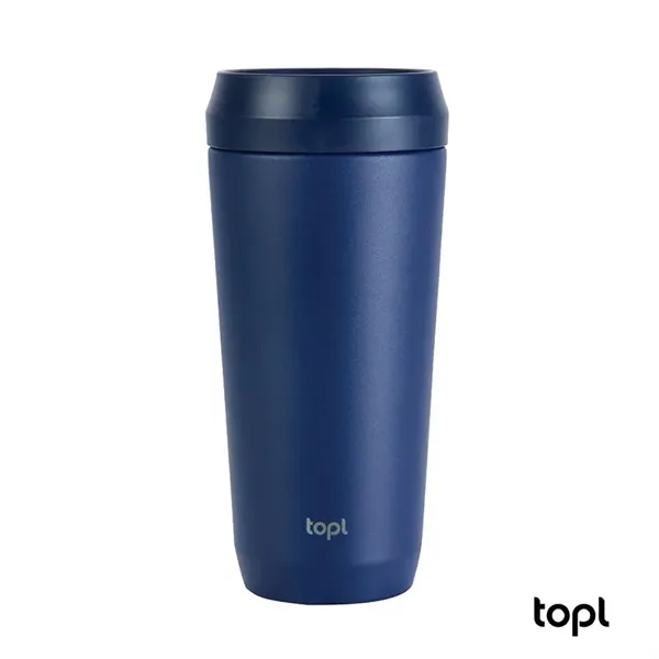 TOPL® 16 oz. Double Wall, Recycled Stainless Steel 360deg...... from ASI 67866 Logomark/Valumark