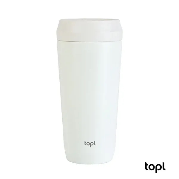 TOPL® 16 oz. Double Wall, Recycled Stainless Steel 360deg...... from ASI 67866 Logomark/Valumark
