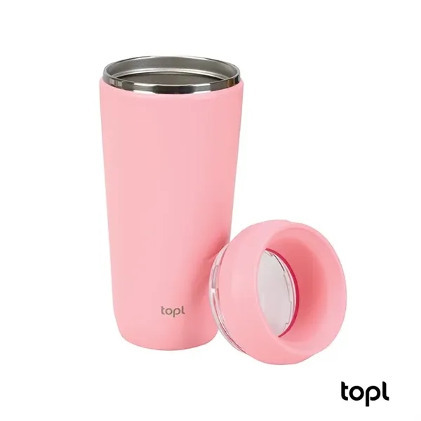 TOPL® 16 oz. Double Wall, Recycled Stainless Steel 360deg...... from ASI 67866 Logomark/Valumark