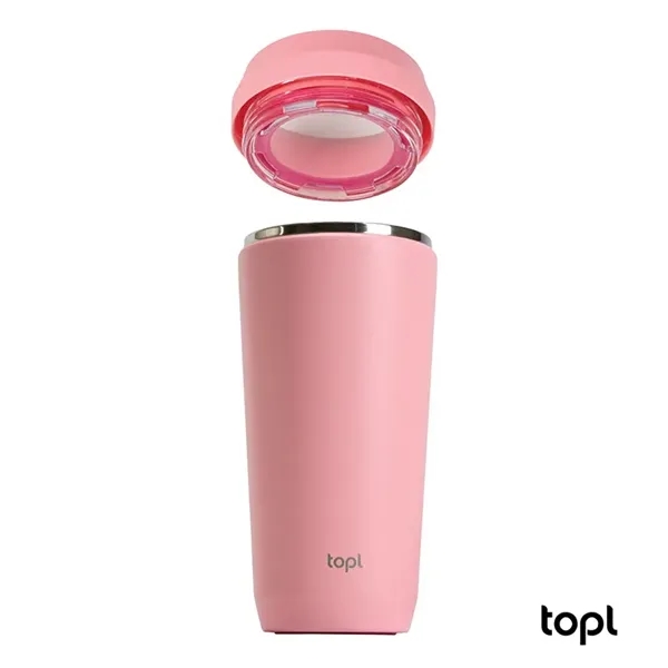 TOPL® 16 oz. Double Wall, Recycled Stainless Steel 360deg...... from ASI 67866 Logomark/Valumark