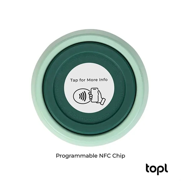 TOPL® 20 oz. Double Wall, Recycled Stainless Steel 360deg...... from ASI 67866 Logomark/Valumark