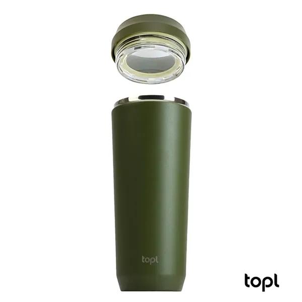 TOPL® 20 oz. Double Wall, Recycled Stainless Steel 360deg...... from ASI 67866 Logomark/Valumark