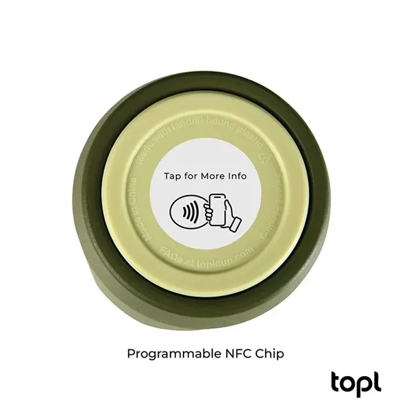 TOPL® 20 oz. Double Wall, Recycled Stainless Steel 360deg...... from ASI 67866 Logomark/Valumark