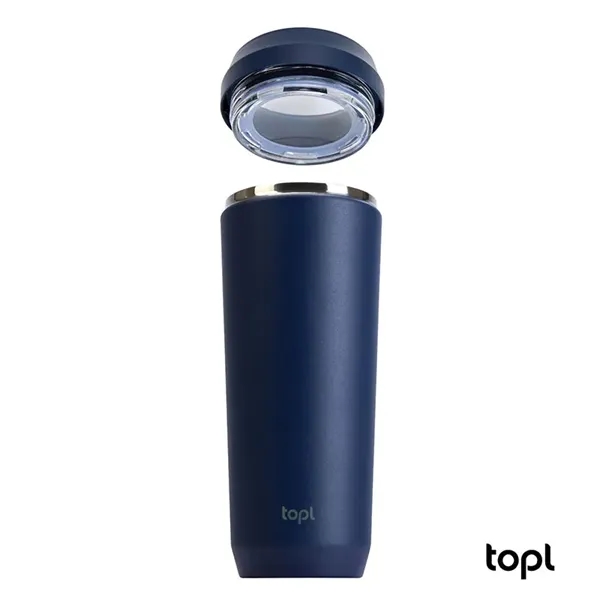 TOPL® 20 oz. Double Wall, Recycled Stainless Steel 360deg...... from ASI 67866 Logomark/Valumark
