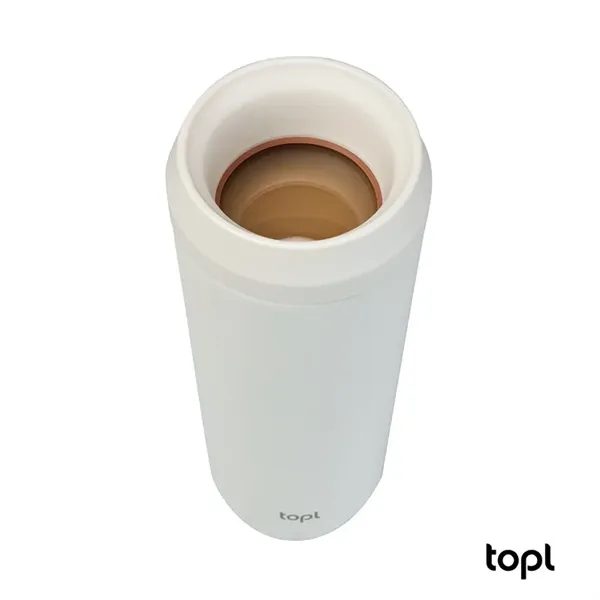 TOPL® 20 oz. Double Wall, Recycled Stainless Steel 360deg...... from ASI 67866 Logomark/Valumark