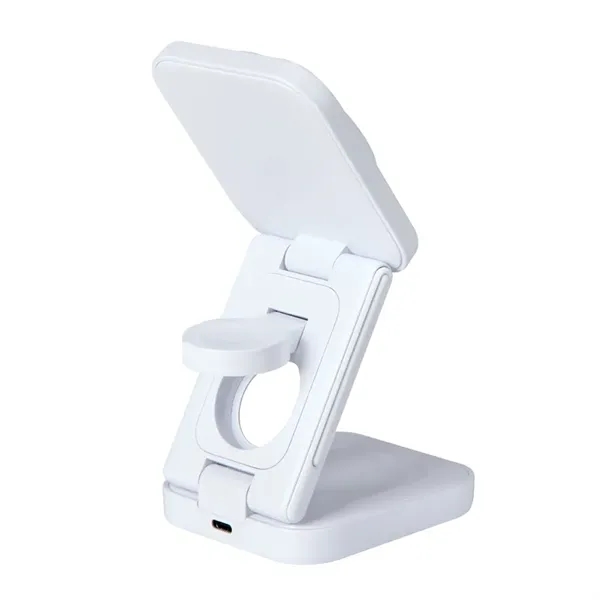 Seth 3-in-1 15W Wireless Charging Station... from ASI 67866 Logomark/Valumark