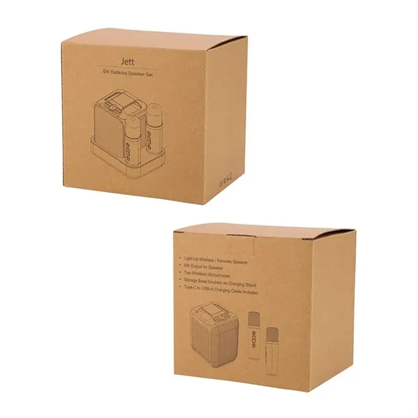 Jett 6W Karaoke Speaker Set... from ASI 67866 Logomark/Valumark