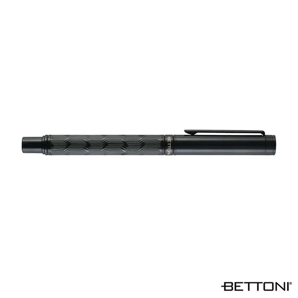 Bettoni® Torino Brass Cap-Off Rollerball Pen... from ASI 67866 Logomark/Valumark