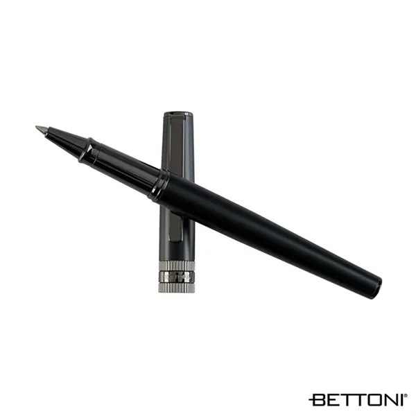 Bettoni® Massimo Brass Cap-Off Rollerball Pen... from ASI 67866 Logomark/Valumark
