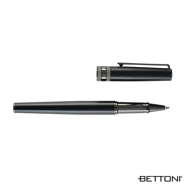 Bettoni® Massimo Brass Cap-Off Rollerball Pen... from ASI 67866 Logomark/Valumark