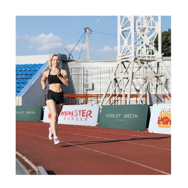 DisplaySplash A-Frame Fabric Floor Sign - 78" W x 37" H... from ASI 67866 Logomark/Valumark