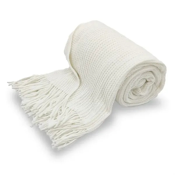 Luxura RPET Throw Blanket... from ASI 67866 Logomark/Valumark