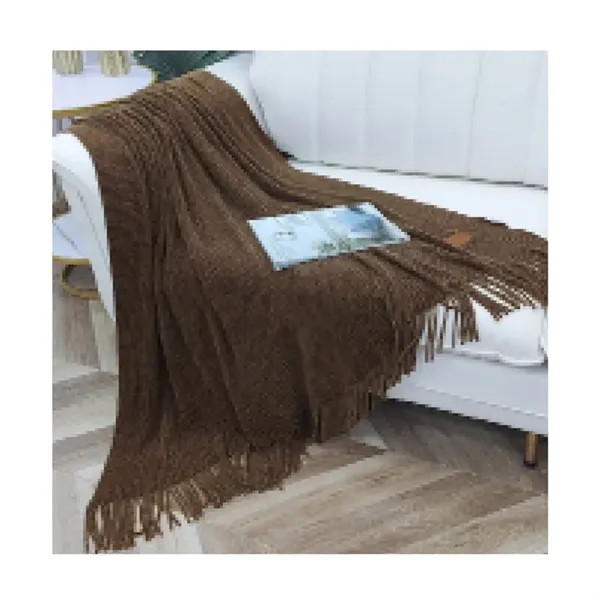 Luxura RPET Throw Blanket... from ASI 67866 Logomark/Valumark