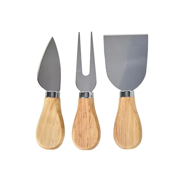 Morrissey 4-Piece Bamboo Cheese Set... from ASI 67866 Logomark/Valumark