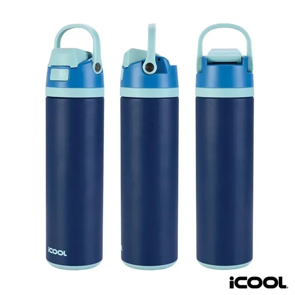 iCOOL® Manitou 24 oz. Double Wall, Recycled Stainless Ste...... from ASI 67866 Logomark/Valumark