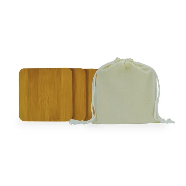 Save your furniture by using our bamboo coasters kit. Includes 4... from ASI 38980 Bay State Specialty Co