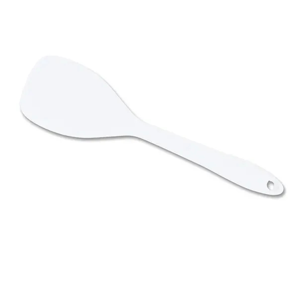 Silicone square spoon is heat-resistant and doubles as a spatula.... from ASI 38980 Bay State Specialty Co