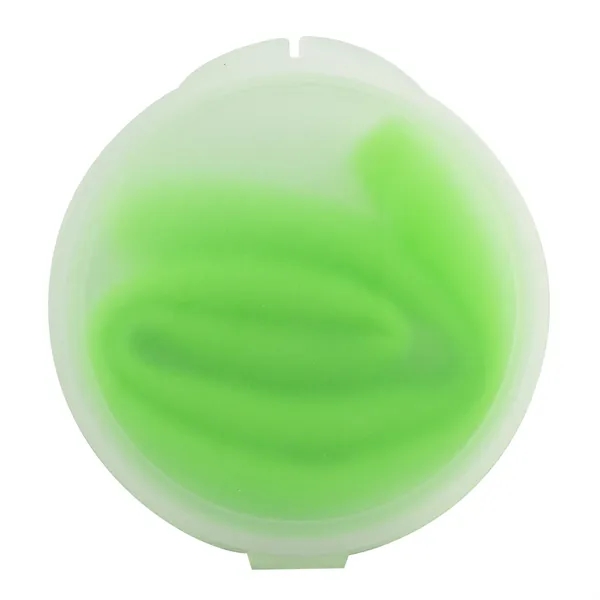 Silicone drinking straw in round case.... from ASI 38980 Bay State Specialty Co