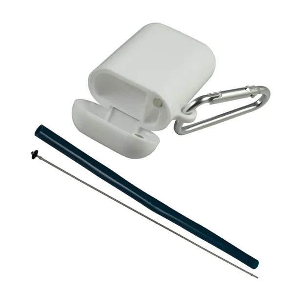 Save the planet with the reusable silicone straw with cleaning brush.... from ASI 38980 Bay State Specialty Co