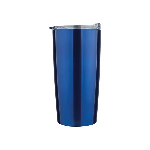 Drink it in with this stainless steel 20 oz. vacuum tumbler.... from ASI 38980 Bay State Specialty Co