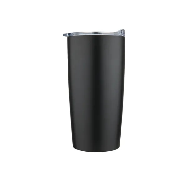 Drink it in with this stainless steel 20 oz. vacuum tumbler.... from ASI 38980 Bay State Specialty Co