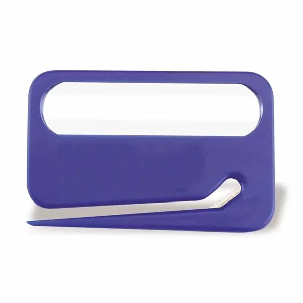 Combination letter opener/magnifier offers extra value, extra uses, and extra advertising... from ASI 38980 Bay State Specialty Co