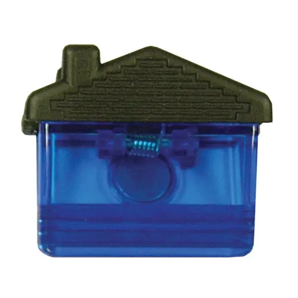House-shaped magnetic clip for advertising that wants to be seen.... from ASI 38980 Bay State Specialty Co