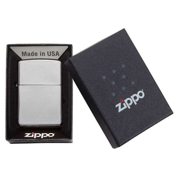 Zippo windproof lighter with one of the most popular high polish... from ASI 46170 Compass Industries Inc