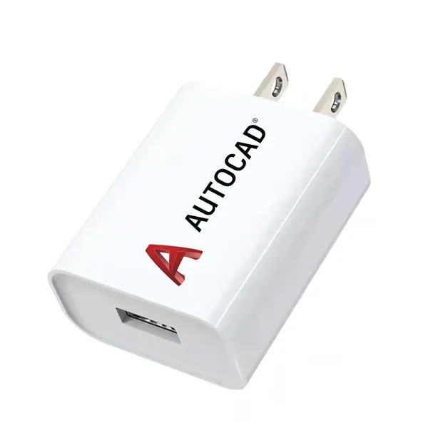 USB-A Wall Charger, 18W Quick Charge, Perfect for Home, Office or... from ASI 74741 NVS Promo Designs, Inc. / NVS Promo