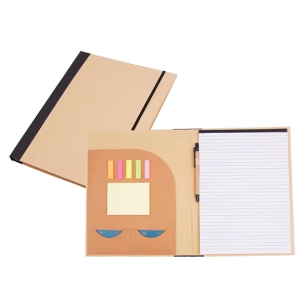 Recycled Material, Compact Size, Large Logo area, Document Pockets, Sticky Notes,... from ASI 74741 NVS Promo Designs, Inc. / NVS Promo