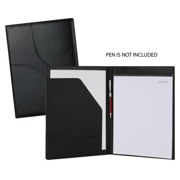 Faux Leather, Sleek Design, Notepad Included, Interior Pen Loop & Sleeves,... from ASI 74741 NVS Promo Designs, Inc. / NVS Promo