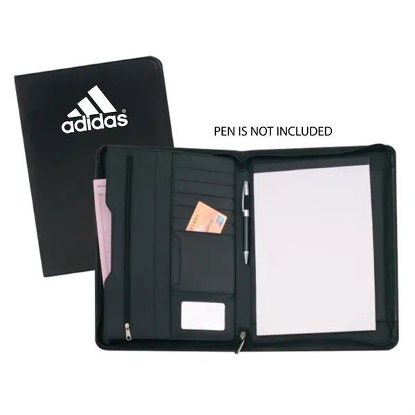 Large Logo Area, Zipper Closure, Multiple Pockets, Notepad Included, Professional Organizer... from ASI 74741 NVS Promo Designs, Inc. / NVS Promo