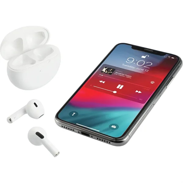 Wireless earbuds with case for charging.... from ASI 66887 PCNA