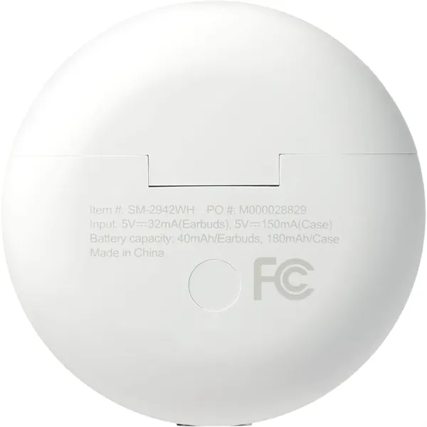 Wireless earbuds with case for charging.... from ASI 66887 PCNA