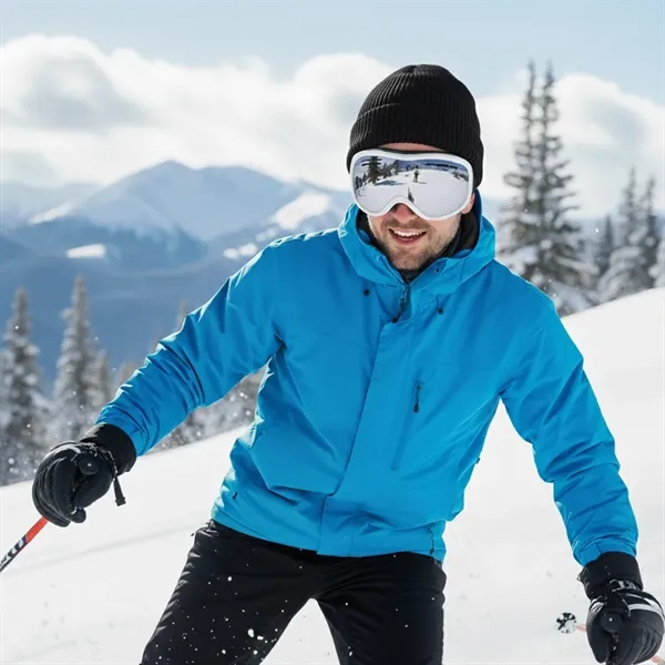 Stylish ski goggles with custom logo strap, UV and anti-fog protection-perfect... from ASI 72657 Active Life Promo / Active Life Promo