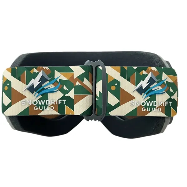 Stylish ski goggles with custom logo strap, UV and anti-fog protection-perfect... from ASI 72657 Active Life Promo / Active Life Promo