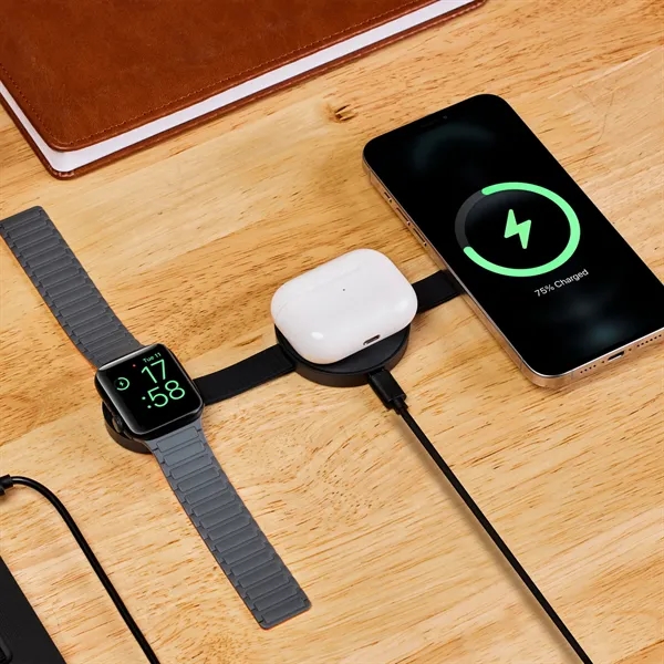 Compact Bi-Fold MagSafe Travel Charging Station... from ASI 91435 Tomax USA