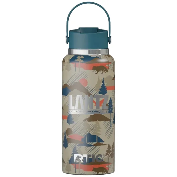RTIC 32 ounce ceramic lined insulated stainless steel sports bottle with... from ASI 74601 Calico
