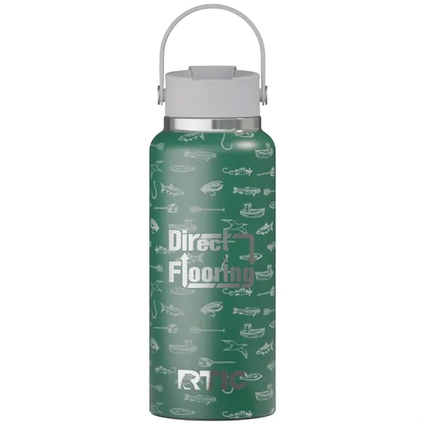 RTIC 32 ounce ceramic lined insulated stainless steel sports bottle with... from ASI 74601 Calico