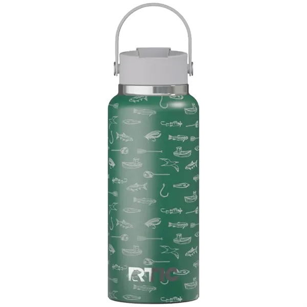 RTIC 32 ounce ceramic lined insulated stainless steel sports bottle with... from ASI 74601 Calico