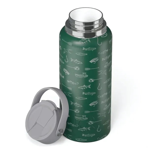 RTIC 32 ounce ceramic lined insulated stainless steel sports bottle with... from ASI 74601 Calico