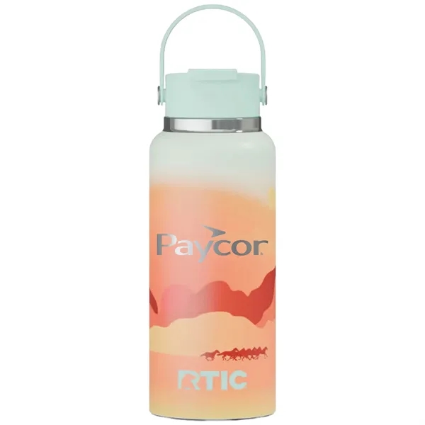 RTIC 32 ounce ceramic lined insulated stainless steel sports bottle with... from ASI 74601 Calico
