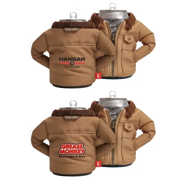 12 oz. can cooler made with cotton duck cloth and a... from ASI 88060 Snugz/USA Inc