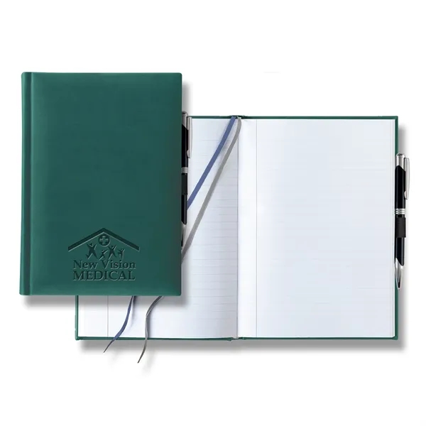 Tucson Grande Lined White Page Journal with Pen ...... from ASI 68507 The Magnet Group / Castelli
