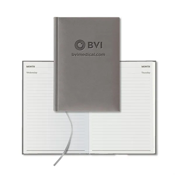 Perpetual 416-page daily calendar with color cover and silver ribbon marker.... from ASI 68507 The Magnet Group / Castelli