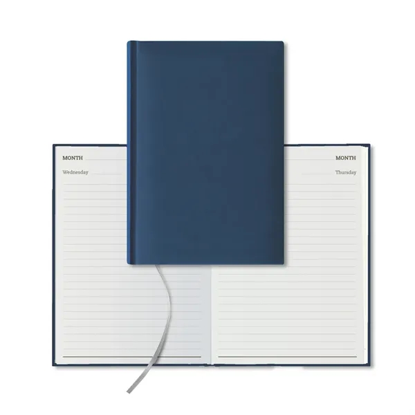 Perpetual 416-page daily calendar with color cover and silver ribbon marker.... from ASI 68507 The Magnet Group / Castelli