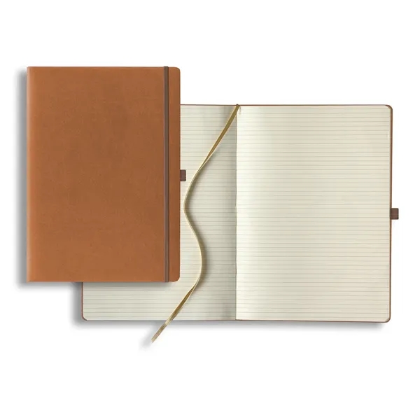 A4 sized journal with pen loop, elastic closure, 176 lined ivory... from ASI 68507 The Magnet Group / Castelli