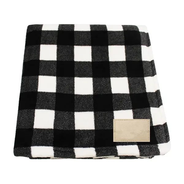 70" x 60" single-layer blanket with buffalo check and plaid pattern.... from ASI 68507 The Magnet Group